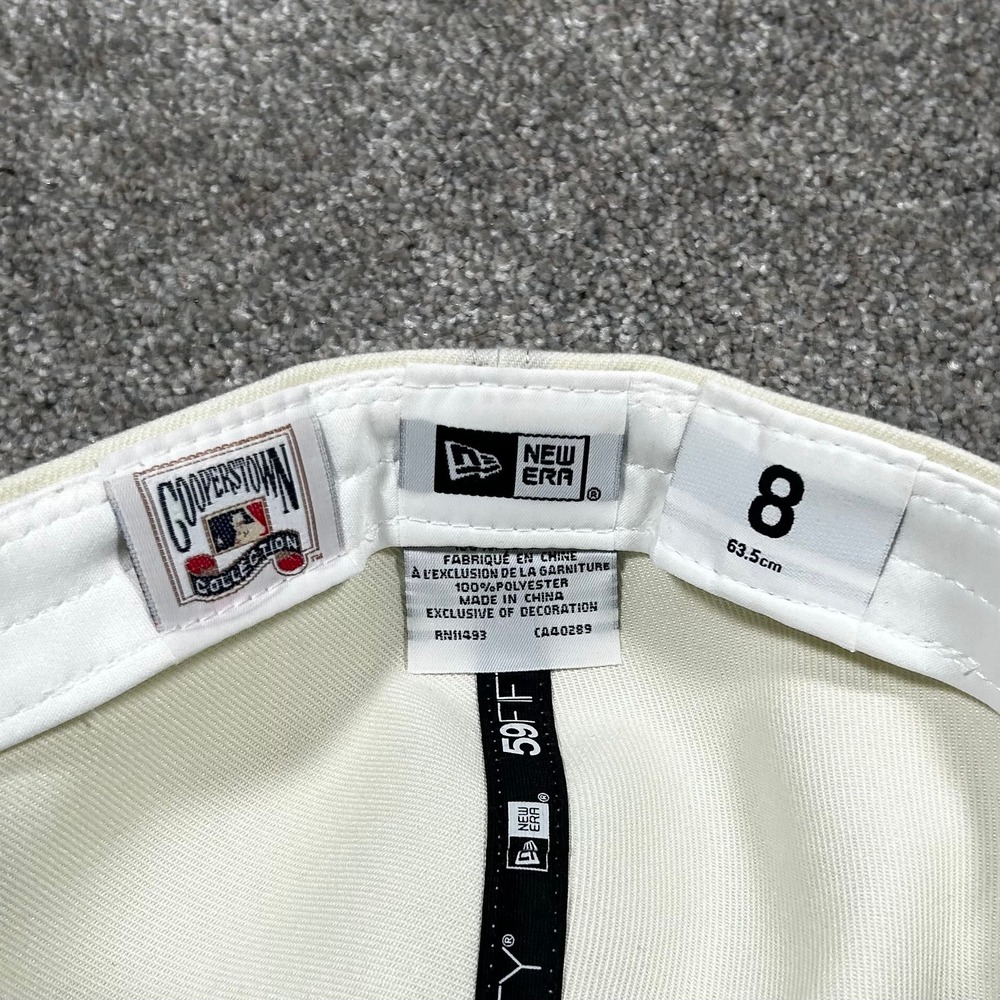 New Era Detroit Tigers 59FIFTY Hat 1984 World Series Serape Under Visor Size 8 - Picture 6 of 6